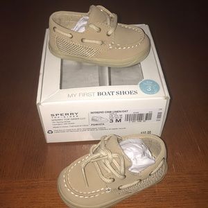 Infant Sperry Top-sider Boat Shoes 6-9mo.